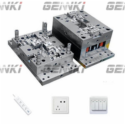 Electric Plug Plastic Injection Mold V0 Rating Switch Socket Mould UV Resistance